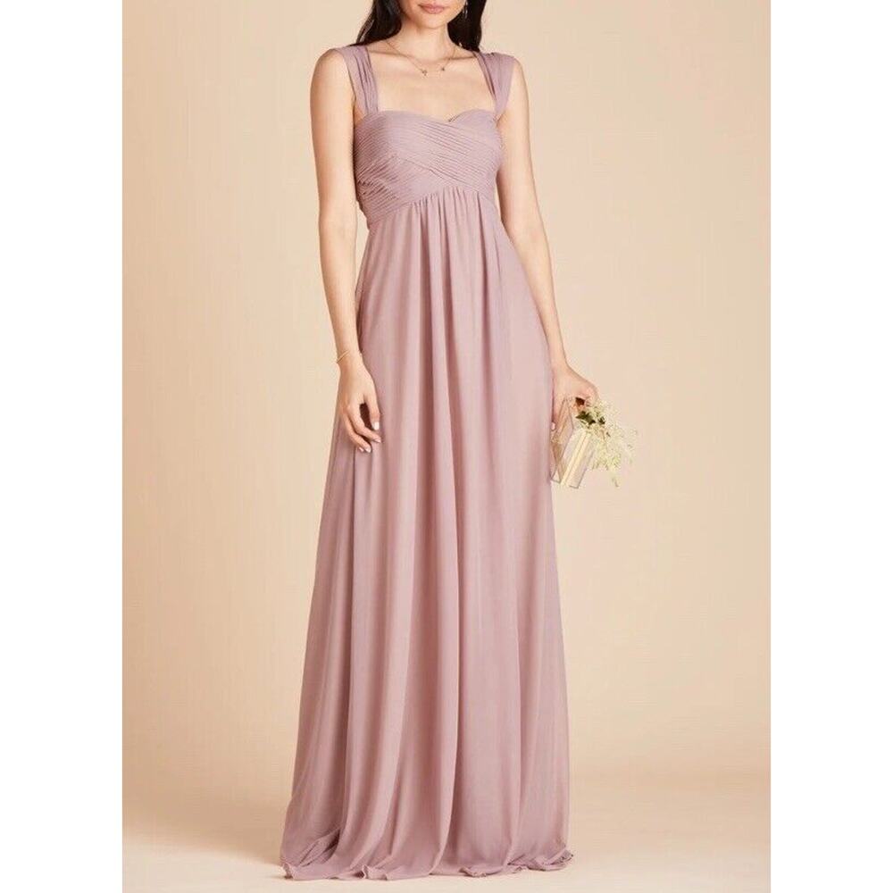 Birdy Grey Maria Convertible Bridesmaid Dress light Mauve Pink Women's XS